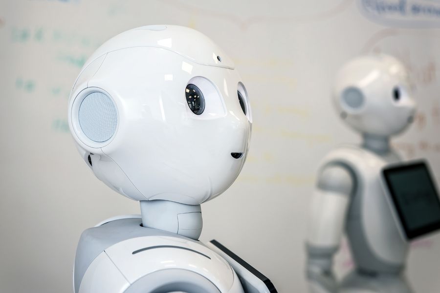 Roboter in der Nahaufnahme