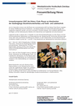 Innovationspreise 2007 des Rotary Clubs Plauen an Absolventen der Studiengänge Musikinstrumentenbau und Textil- und Ledertechnik