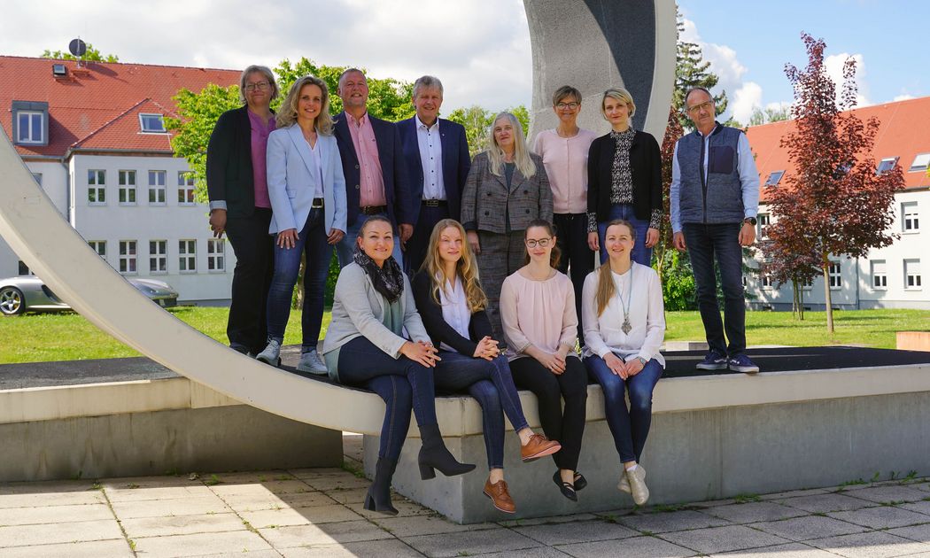 Gruppenfoto Kanzlerbereich (Quelle: WHZ/Vogelsang)