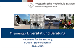 Netzwerke für die Beratung Plan B - Studienabbruch