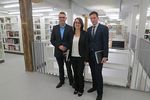 Die Preisträger Mathias Kölbel, Christiane Seifert und Patrick Beer.
