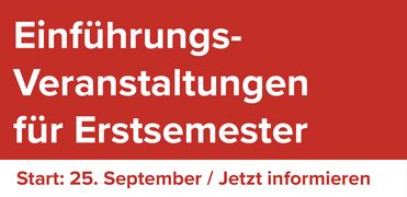 Button mit Text Einführungsveranstaltungen