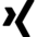 Logo soziales Netzwerk Xing