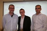 Prof. Wolfgang Golubski, Oliver Arnold und Prof. Frank Grimm