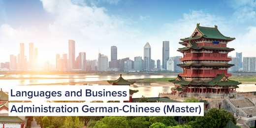 Panorama einer chinesischen Großstadt