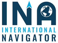 Logo: INA. International Navigator.