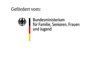 Logo: Bundesministerium für Familie, Senioren, Frauen und Jugend