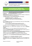 PDF: Ausschreibung der Wahlen zum Gleichstellungsbeauftragten der Fakultät AKS 2018.