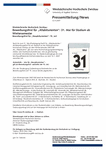 Bewerbungsfrist für „Altabiturienten“: 31. Mai für Studium ab Wintersemester, Bewerbungsfrist für „Neuabiturienten“: 15. Juli