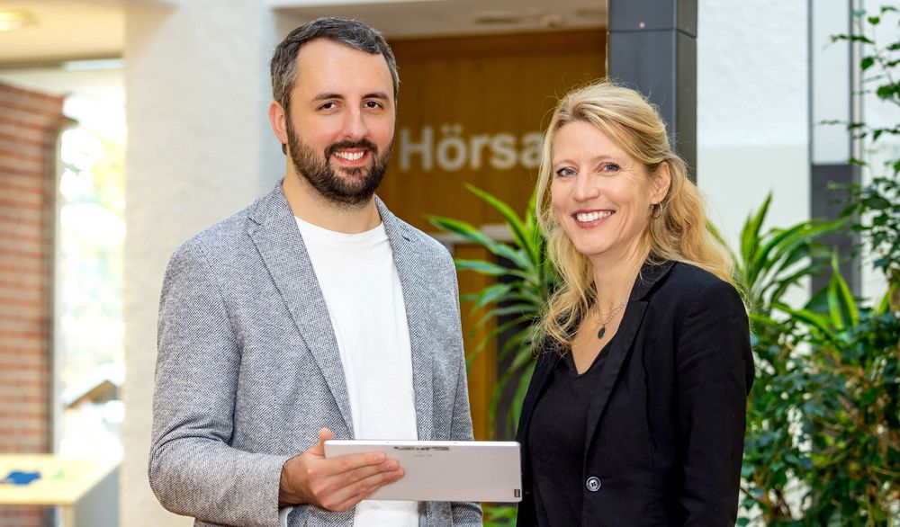 Herr Prof. Goldmann und Frau Prof. Kremer (Quelle: H.Gerischer)