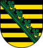 Bild: Sachsen Wappen.