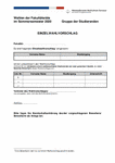 PDF: Formblatt. Einzel- und Listenwahlvorschlag - Wahlen der Fakultätsräte (Gruppe Studierende).