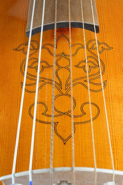 Foto: Bass Viola da Gamba - Details