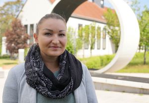 Porträtfoto: Lehrcontrolling, Frau Dipl.-Wirtsch.-Ing. (FH) Stephanie Ciecelski (Quelle: WHZ/Vogelsang)