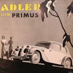 Fahrzeugprospekt des Adler Primus