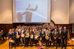 Absolventen der Wirtschaftswissenachaften des Jahres 2015.