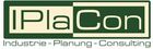Logo: Firma IPlaCon GmbH (IPlaCon steht für Industrie – Planung – Consulting)