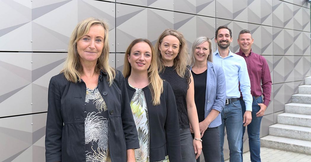 Gruppenfoto vom Dezernat Personalangelegenheiten (Quelle: Charlott Wieden)