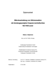 PDF: Diplomarbeit. Mikrobearbeitung von Siliziumwafern mit diodengepumpten frequenzverdreifachten Nd:YAG-Laser.