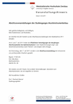 Abschlussveranstaltungen des Studienganges Musikinstrumentenbau