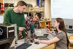 Studierende der Elektrotechnik