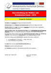 PDF: Ausschreibung der Wahlen zum Erweiterter Senat 2019.