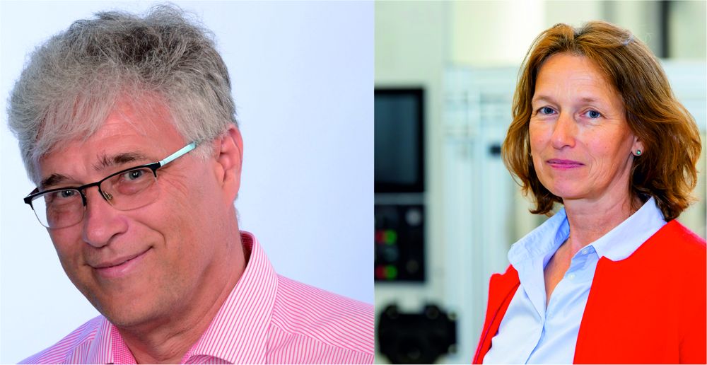 Fotos: Links das Portraits eines Mannes, rechts das einer Frau. 