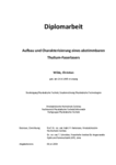 PDF: Diplomarbeit. Aufbau und Charakterisierung eines abstimmbaren Thulium-Faserlasers.