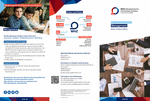 Ein Flyer zeigt die Struktur des Studiengangs Management.