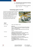 Hochschultag Logistik an der WHZ
