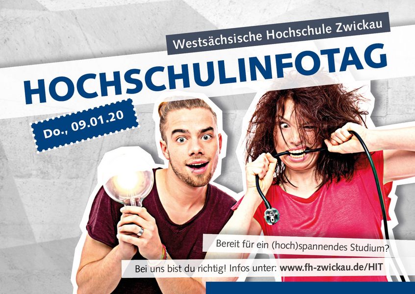 Bild: Flyer zum Hochschulinfotag 2020.