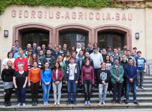 Gruppenfoto: Studenten Jahrgang 2015