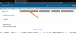 Bild der Auswahlmöglichkeiten in Nutzeransicht (conf.dfn.de).