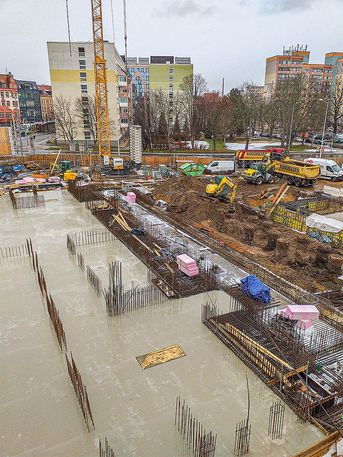 Foto: Baustelle 28.01.2021.