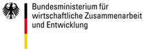 Logo: Bundesministerium für wirtschaftliche Zusammenarbeit und Entwicklung.