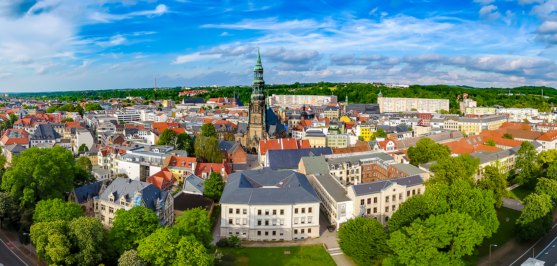 Zwickau, city center