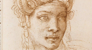 Foto: Cover Buch "Michelangelo The Graphic Work" von Thomas Pöpper, Detailansicht