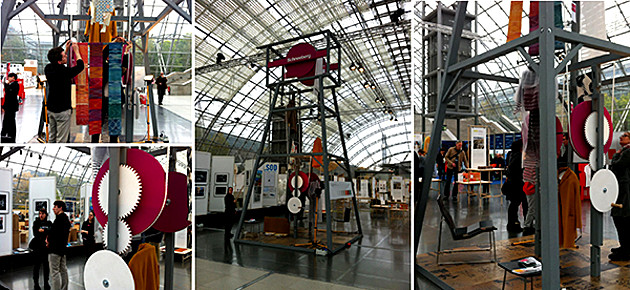 Fotocollage: Messe Designers Open 2015 Leipzig.