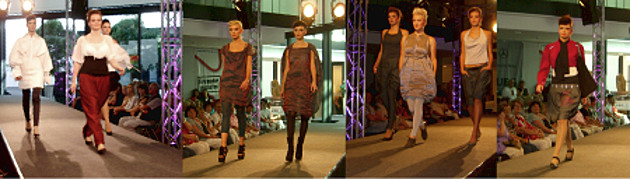 Fotoreihe: Mercedes Fashion Night Zwickau 2011. Models präsentieren die Kollektionen.