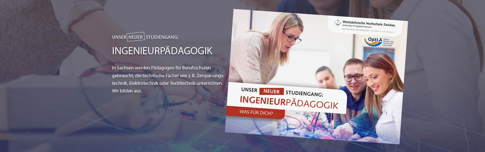 Foto: Titelfoto Ingenieurpädagogik (Quelle: AdobeStock/as_artmedia)