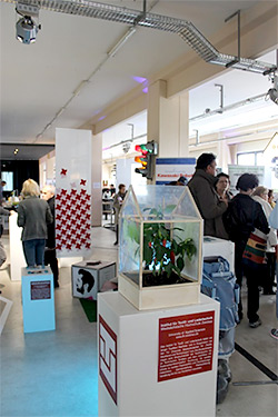 Foto: Messestand des ITL auf der Schau auf Design Messe in Plauen. Quelle: Susanne Schmidt 