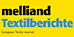 Logo: melliand Textilberichte