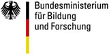 Logo: Bundesministerium für Bildung und Forschung.