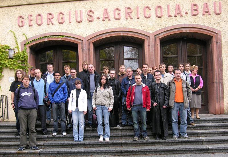 Gruppenfoto: Gruppe 1 / Studenten des Jahrgangs 2006