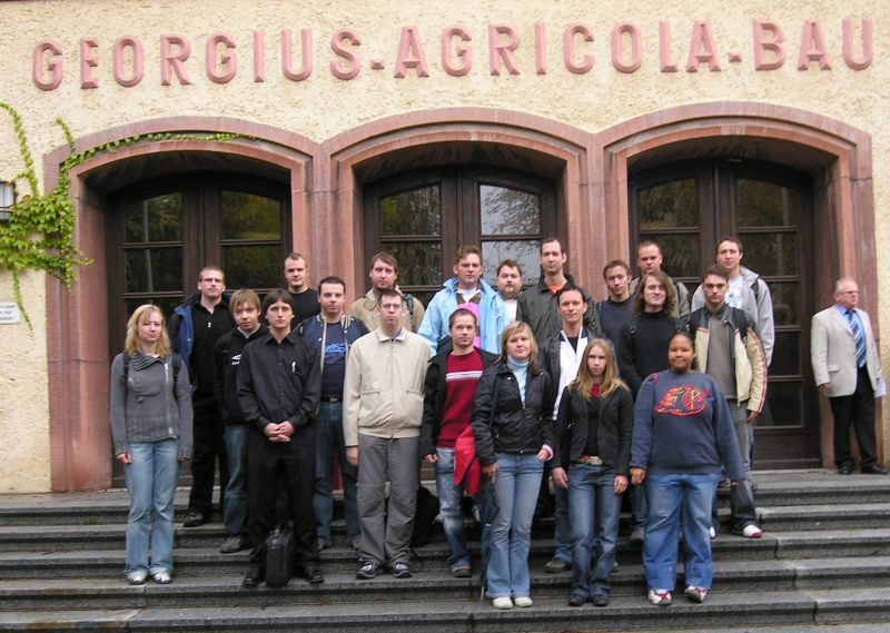 Gruppenfoto: Gruppe 2 / Studenten des Jahrgangs 2006