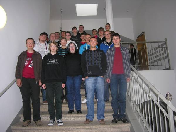 Gruppenfoto: Gruppe 1 / Studenten des Jahrgangs 2010