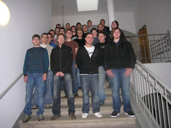 Gruppenfoto: Gruppe 2 / Studenten des Jahrgangs 2010