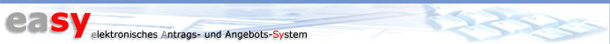 Logo: von Easy. Elektronisches Antrags- und Angebotssystem.