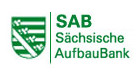 Logo: der SAB. Sächsiche Aufbaubank.