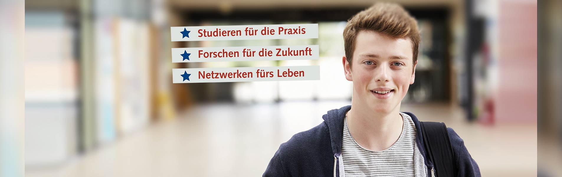 Foto: Jetzt Bewerben - Studieren an der WHZ